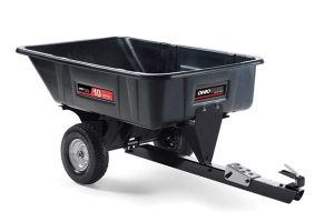 3040P-SD | Ohio Steel 10 cu ft Poly Swivel Dump Cart