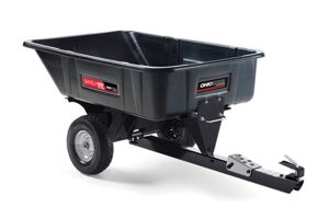 3040P-SD180 | Ohio Steel 10 cu ft Poly Swivel 180 Dump Cart