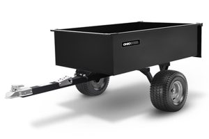 3460SD-ATV | Ohio Steel 20 cu ft Welded Steel Swivel ATV Dump Cart