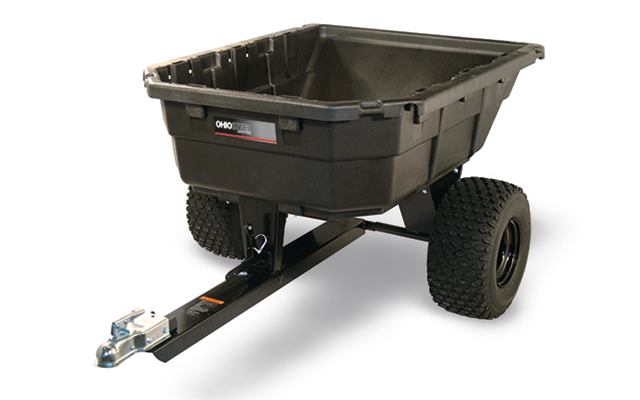 4048P-ATV | Ohio Steel 15 cu ft Poly ATV Dump Cart