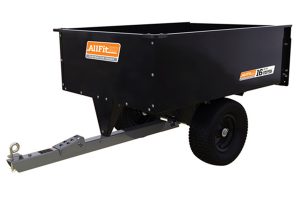 AF-1250SS | AllFitHD 16 cu ft Steel Swivel Dump Cart