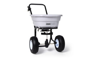 10PPS100 - 100 lb Poly Push Spreader