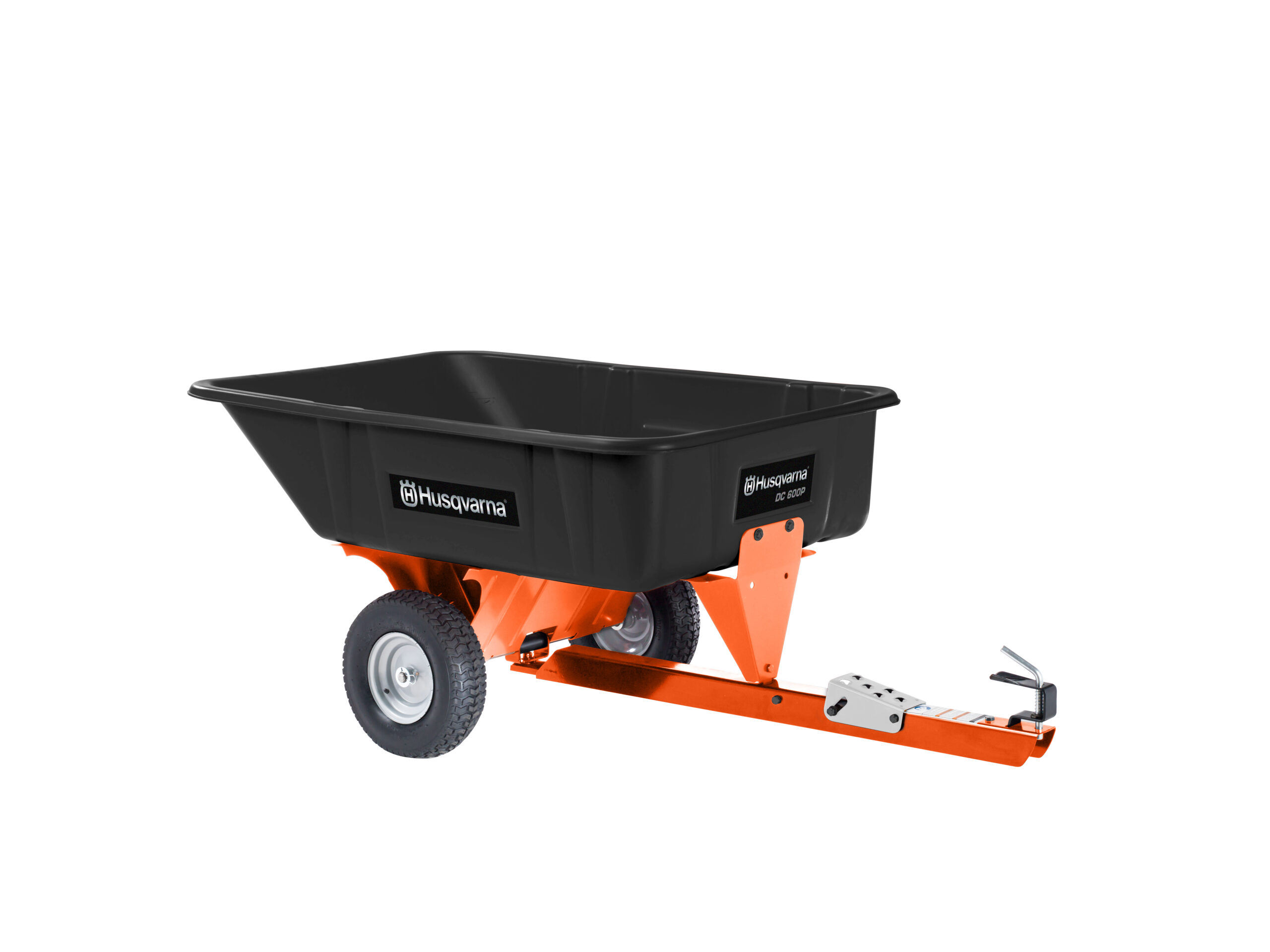 DC 600P (584 40 19-03) | Husqvarna 10 cu ft Poly Swivel Dump Cart